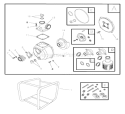 Page A Diagram and Parts List for 073003-0  Briggs and Stratton Water Pump